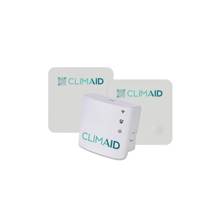 Starter kit — LoRaWAN gateway and two indoor climate sensors